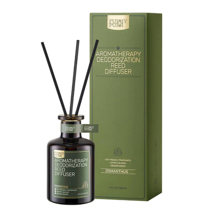 Reed Diffuser Non-Toxic & Pet-Friendly Air Freshening 6 Oz